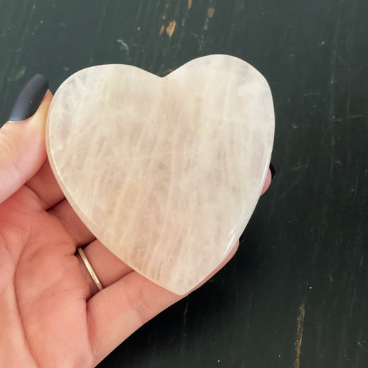 Rose Quartz Heart