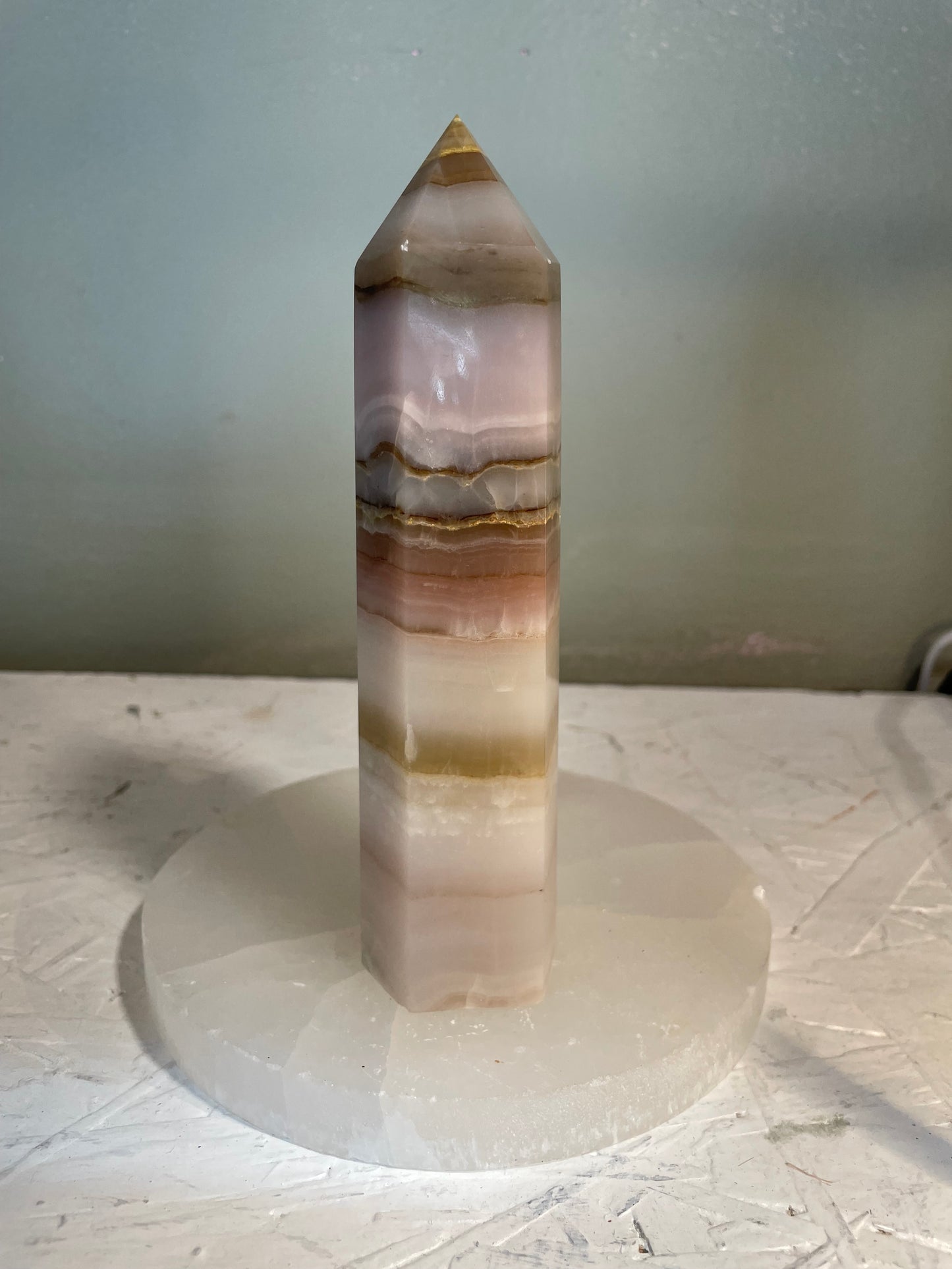 Pink Banded Calcite