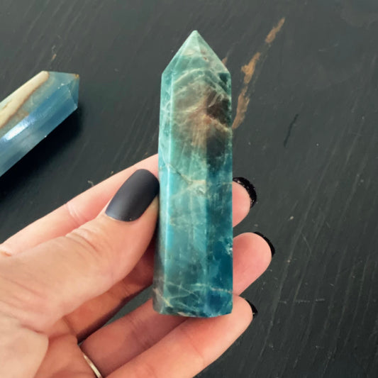 Blue Apatite Tower