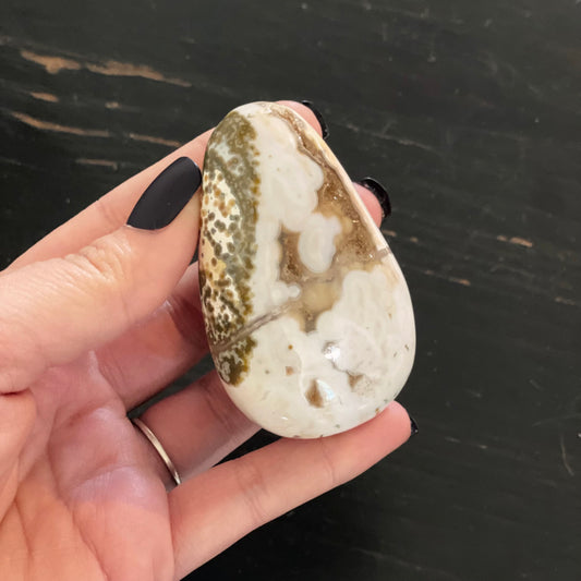 Ocean Jasper Palm Stone