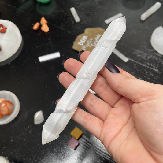 Selenite Wand