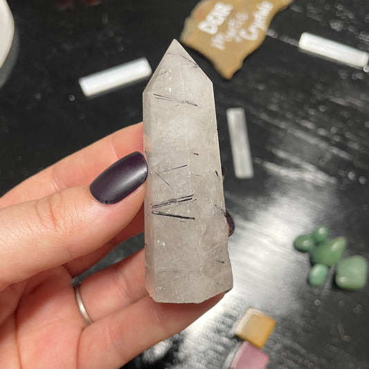 Rutilated Quartz Tower