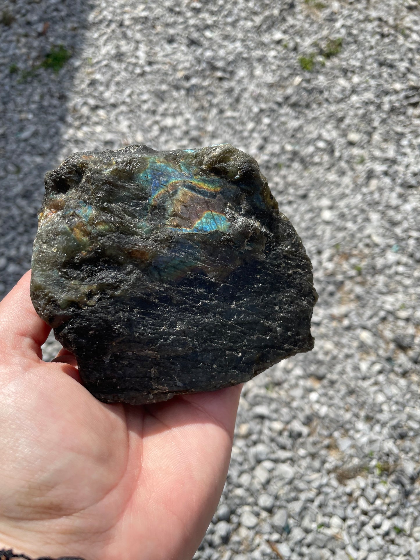 Raw Labradorite