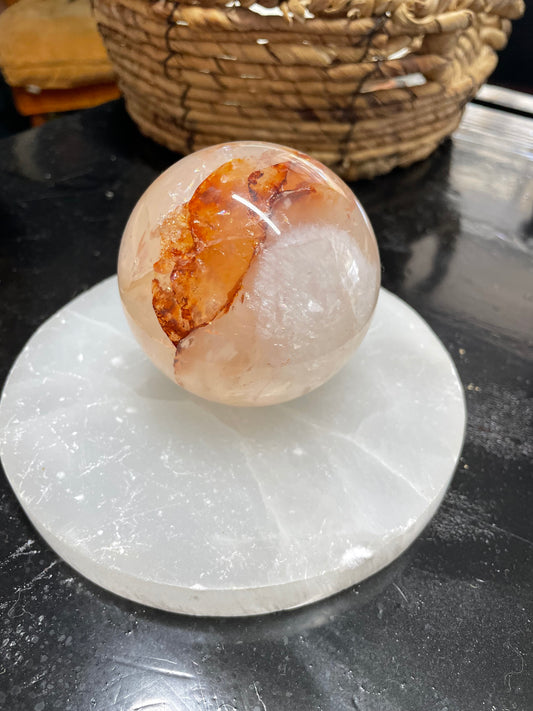 Fire Quartz Sphere