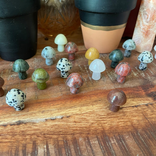 Intuitively chosen crystal mushroom