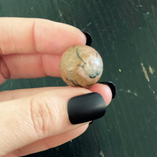 Rhodonite Sphere